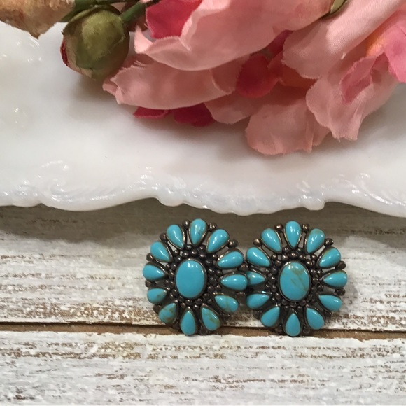 Turquoise Earrings - Picture 2 of 5
